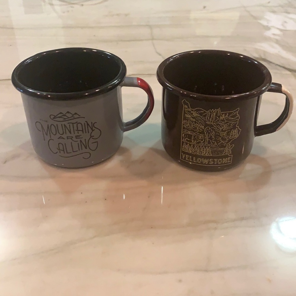 United by Blue Enamel Mug